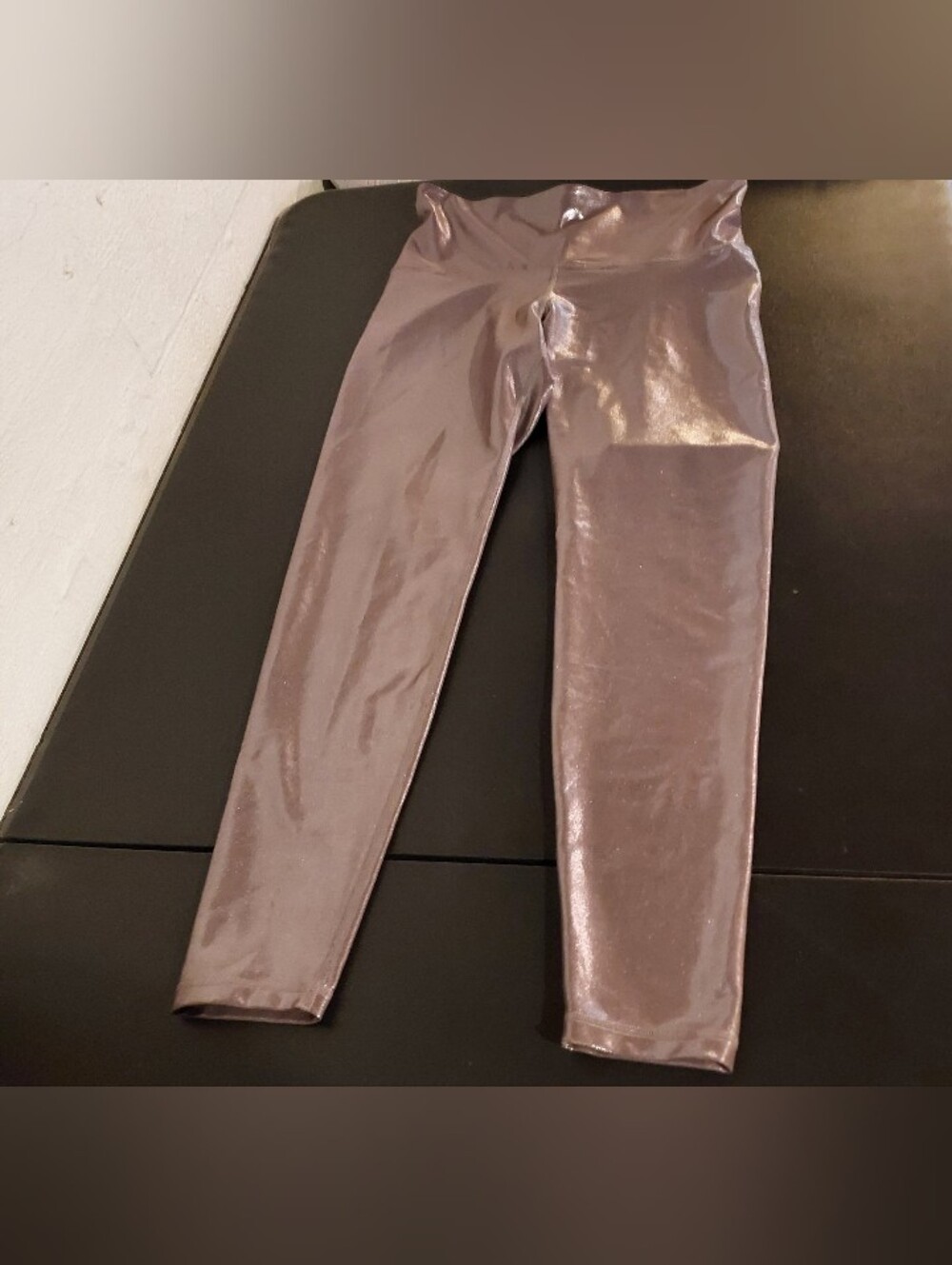 Old Navy Metallic Mauve Leggings